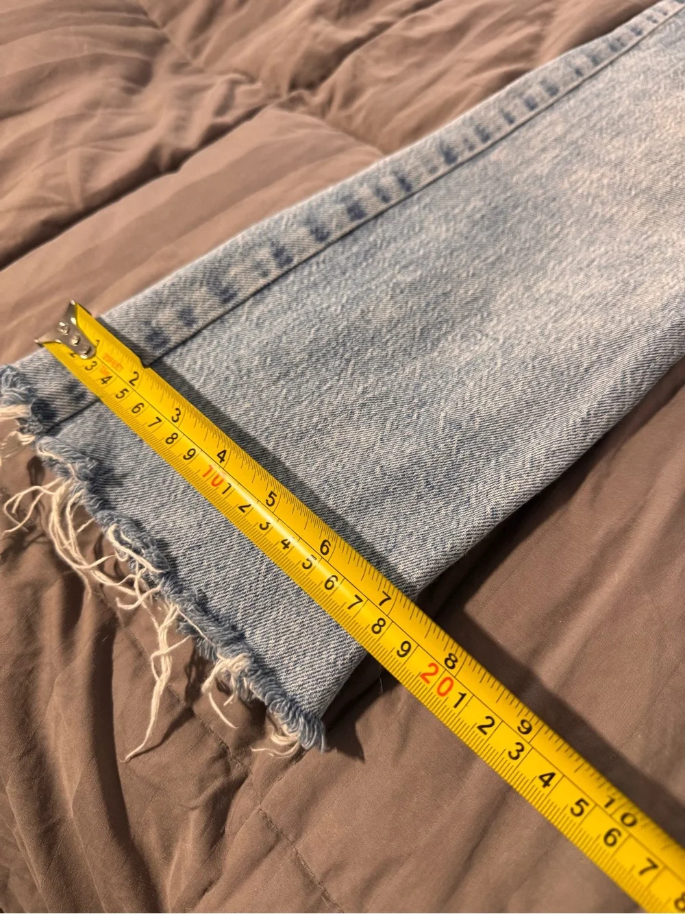 Zara Light Blue Flare Jeans